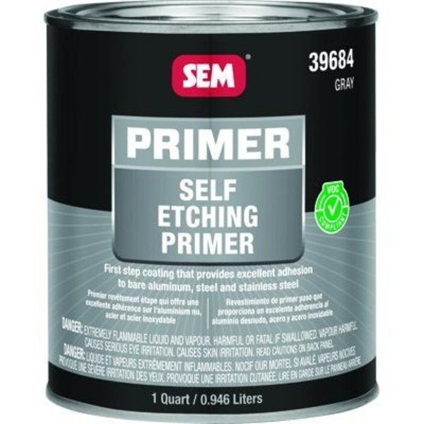 Sem Products SELF ETCHING PRIMER GRAY QT SE39684